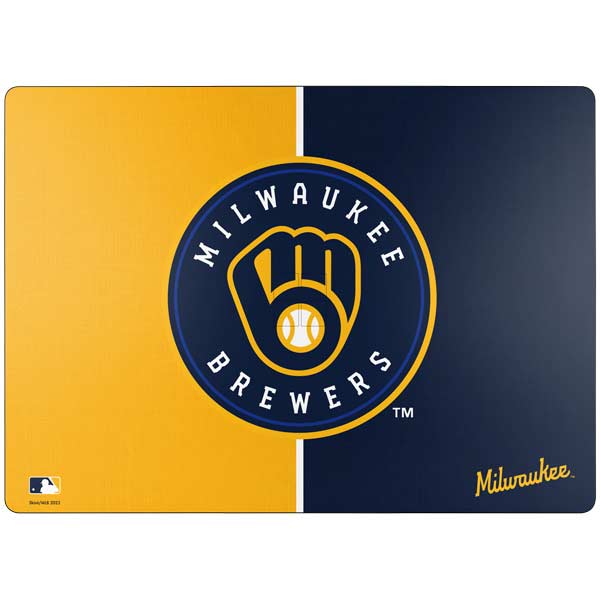 MLB Milwaukee Brewers Split Surface Laptop 7 13.8in Skin