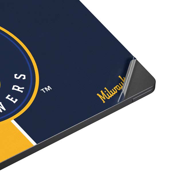 MLB Milwaukee Brewers Split Surface Laptop 7 13.8in Skin