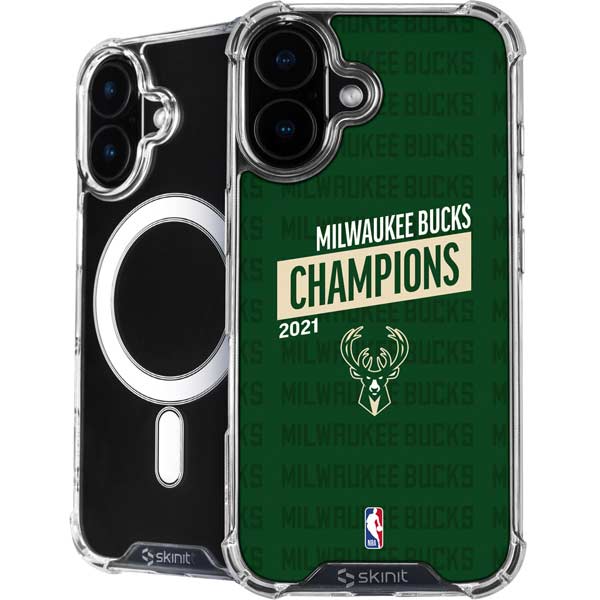 NBA Milwaukee Bucks 2021 Champions iPhone 17 MagSafe Case
