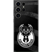 NBA Milwaukee Bucks Animal Print Black Galaxy Skins