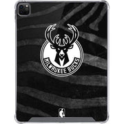 NBA Milwaukee Bucks Animal Print Black iPad Cases