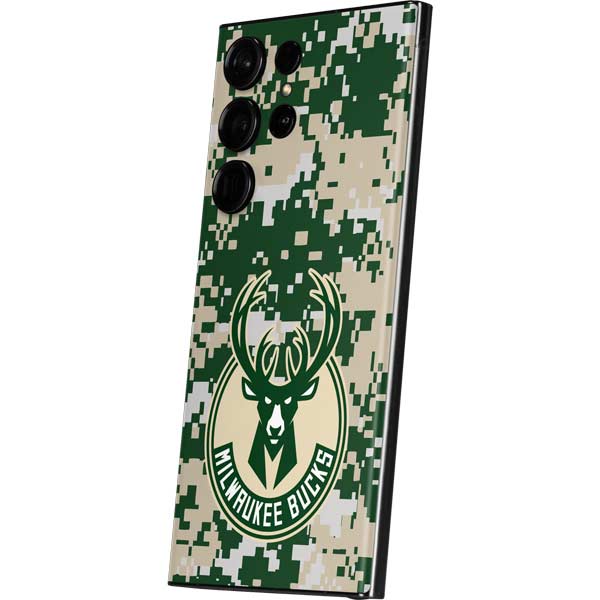 NBA Milwaukee Bucks Camo Digi Galaxy Skins