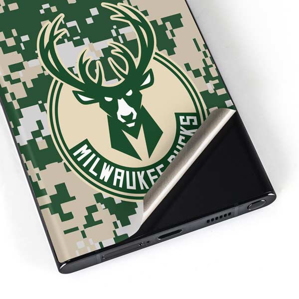 NBA Milwaukee Bucks Camo Digi Galaxy Skins