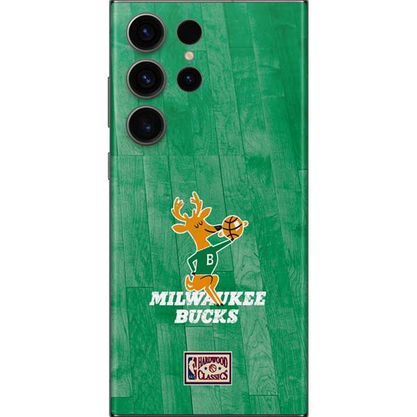 NBA Milwaukee Bucks Hardwood Classics Galaxy Skins