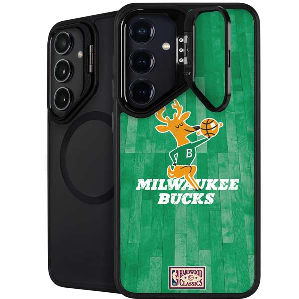 NBA Milwaukee Bucks Hardwood Classics Galaxy S26 Plus Kickstand Case