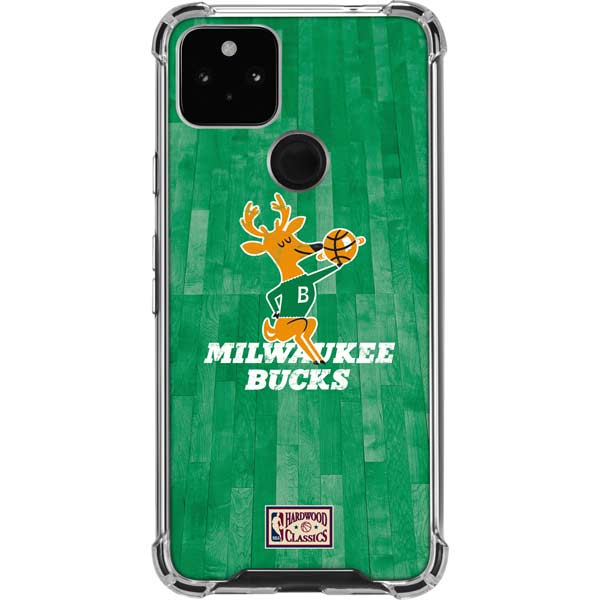 NBA Milwaukee Bucks Hardwood Classics Pixel Cases
