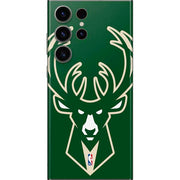 NBA Milwaukee Bucks Large Logo Galaxy Skins