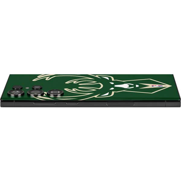 NBA Milwaukee Bucks Large Logo Galaxy Skins