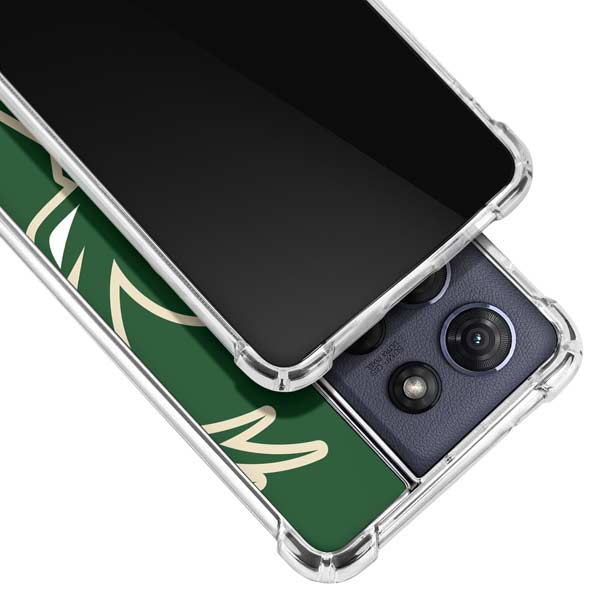 NBA Milwaukee Bucks Large Logo Moto G Power 5G (2025) Clear Case