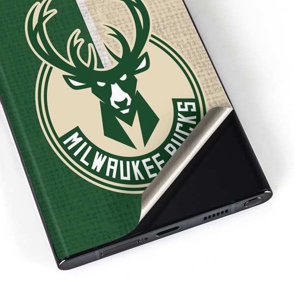 NBA Milwaukee Bucks Split Canvas Galaxy Skins