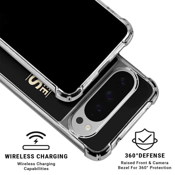 NBA Milwaukee Bucks Standard - Black Google Pixel 10 Pro Clear Case