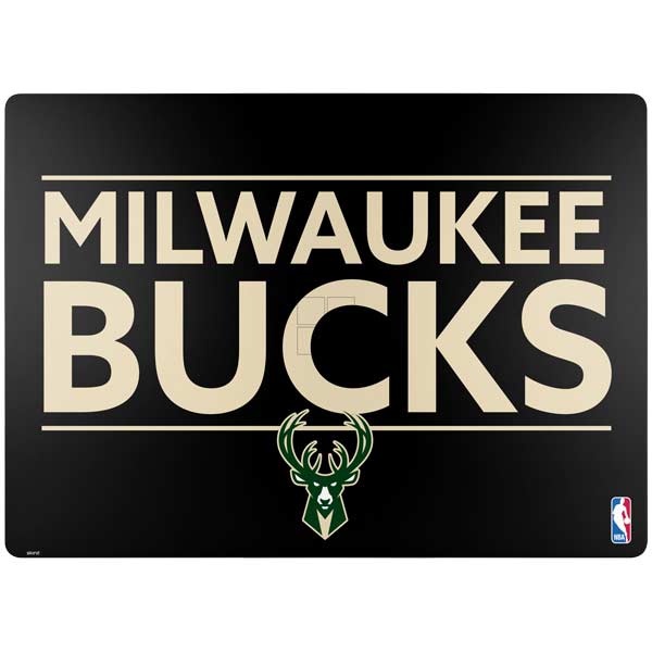 NBA Milwaukee Bucks Standard - Black Surface Laptop 7 15in Skin