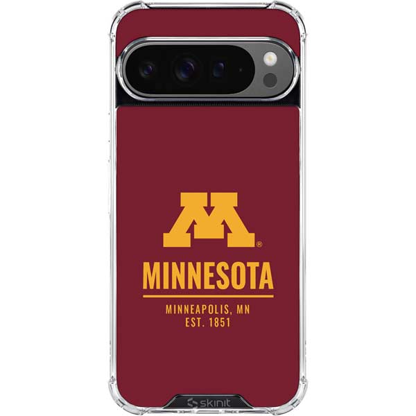 University of Minnesota Minneapolis MN Est 1851 Google Pixel 10 Pro XL Clear Case