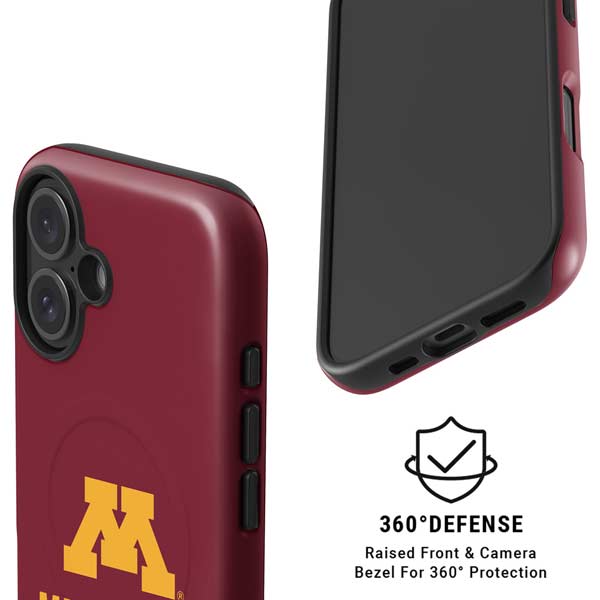 University of Minnesota Minneapolis MN Est 1851 iPhone 16 Magsafe Impact Case