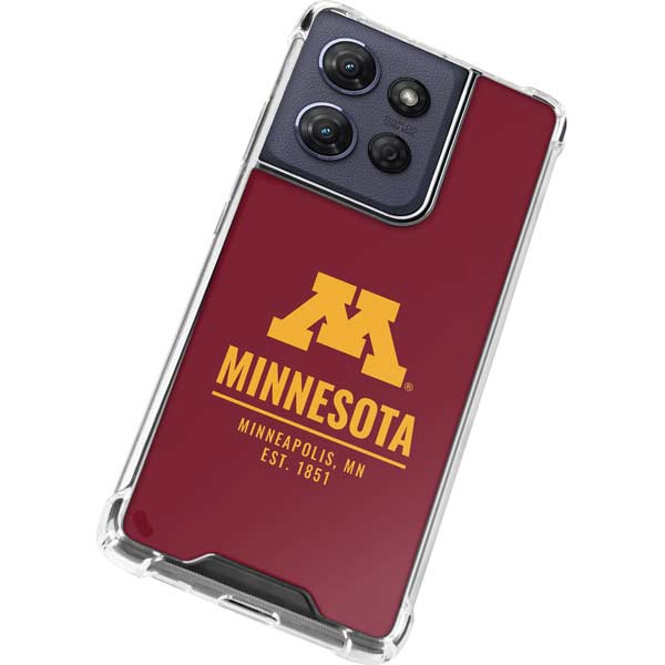 University of Minnesota Minneapolis MN Est 1851 Moto G Play 5G (2025) Clear Case