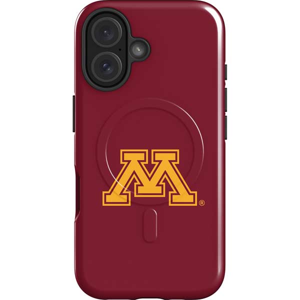 University of Minnesota M Logo iPhone 16 Magsafe Impact Case
