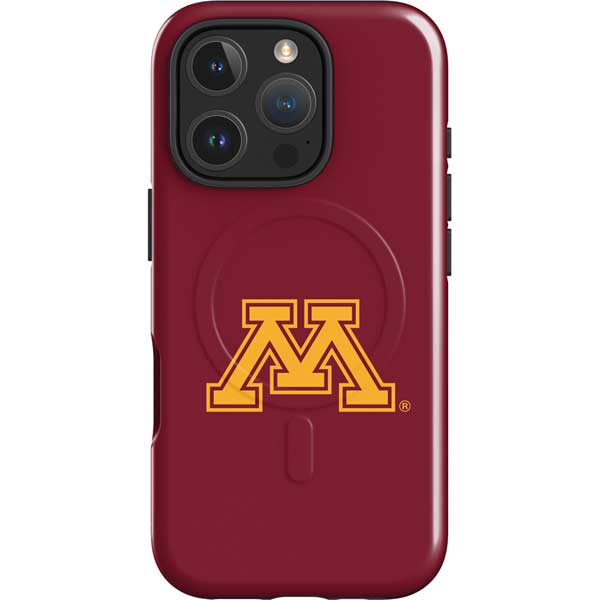 University of Minnesota M Logo iPhone 16 Pro Max Magsafe Impact Case