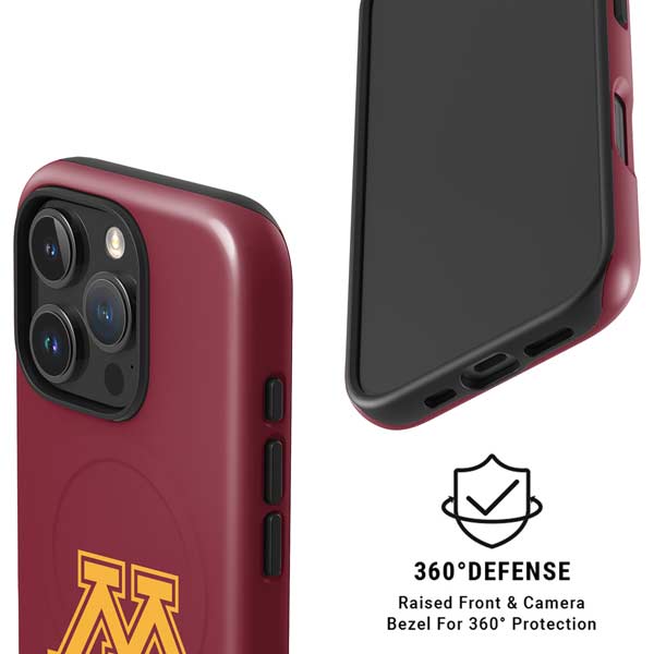 University of Minnesota M Logo iPhone 16 Pro Max Magsafe Impact Case