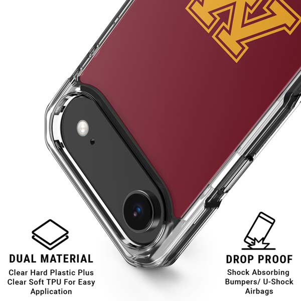 University of Minnesota M Logo iPhone 17 Air Clear Case