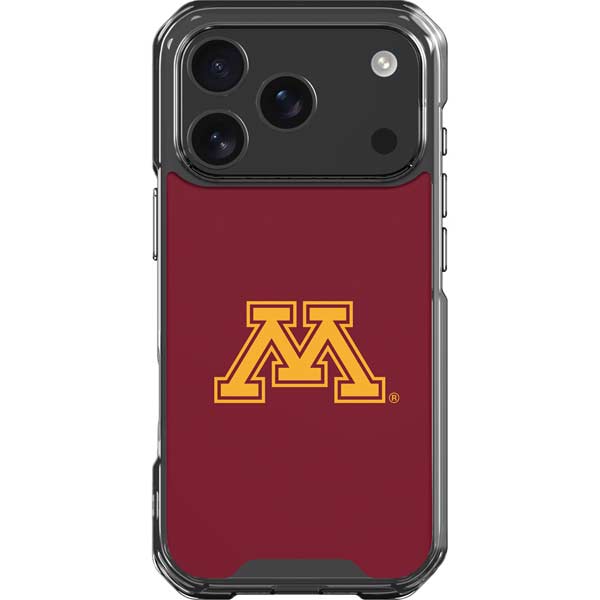 University of Minnesota M Logo iPhone 17 Pro Clear Case