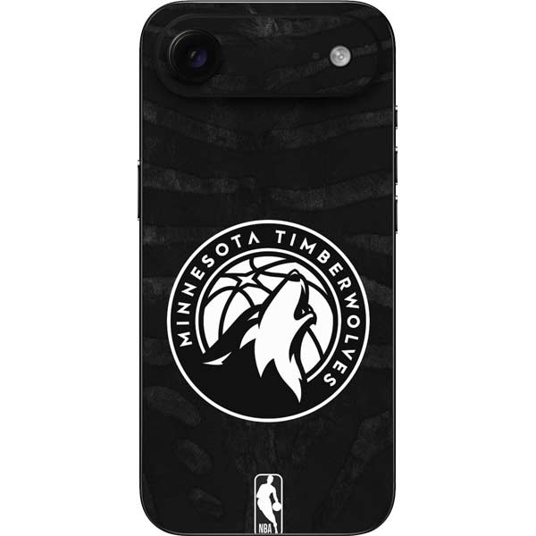 NBA Minnesota Timberwolves Black Animal Print iPhone 17 Air Skin
