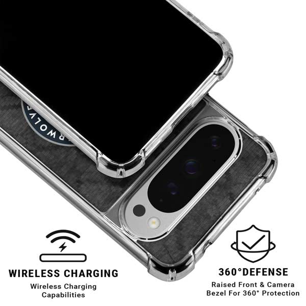 NBA Minnesota Timberwolves Dark Rust Google Pixel 10 Pro XL Clear Case