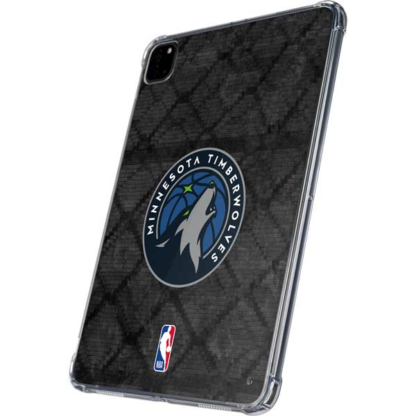 NBA Minnesota Timberwolves Dark Rust iPad Pro 11in (2024) Clear Case