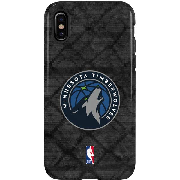 NBA Minnesota Timberwolves Dark Rust iPhone XS Pro Case