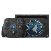NBA Minnesota Timberwolves Dark Rust Nintendo Switch 2 (2025) with Joy-Con Skin