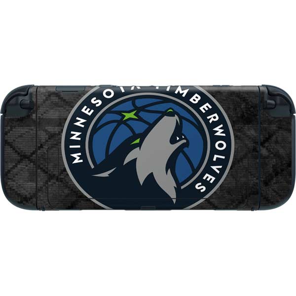 NBA Minnesota Timberwolves Dark Rust Nintendo Switch 2 (2025) with Joy-Con Skin