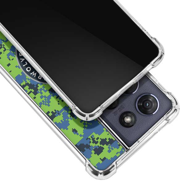 NBA Minnesota Timberwolves Digi Camo Moto G Play 5G (2025) Clear Case