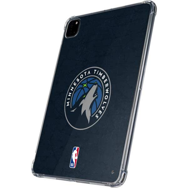 NBA Minnesota Timberwolves Distressed iPad Pro 11in (2024) Clear Case