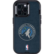 NBA Minnesota Timberwolves Distressed Otterbox Defender iPhone Skin