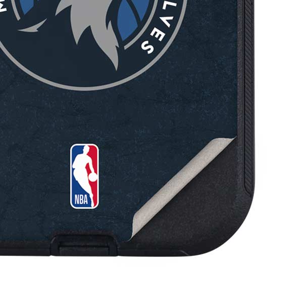 NBA Minnesota Timberwolves Distressed Otterbox Defender iPhone Skin
