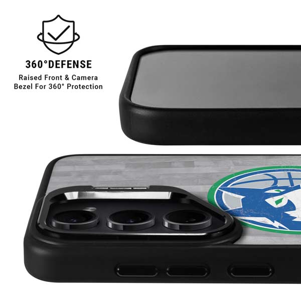 NBA Minnesota Timberwolves Hardwood Classics Galaxy S26 Kickstand Case