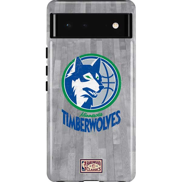NBA Minnesota Timberwolves Hardwood Classics Pixel Cases