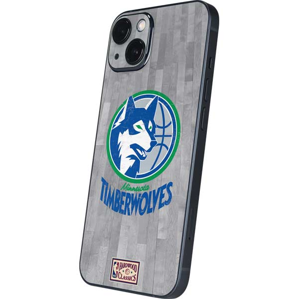 NBA Minnesota Timberwolves Hardwood Classics iPhone Skins