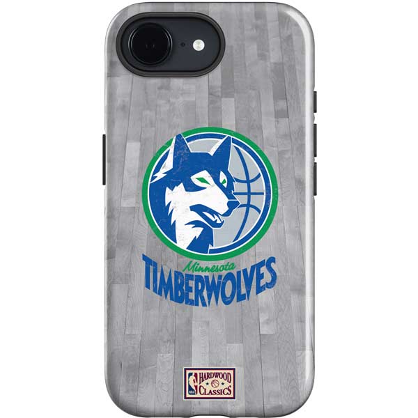 NBA Minnesota Timberwolves Hardwood Classics iPhone 16e Impact Case