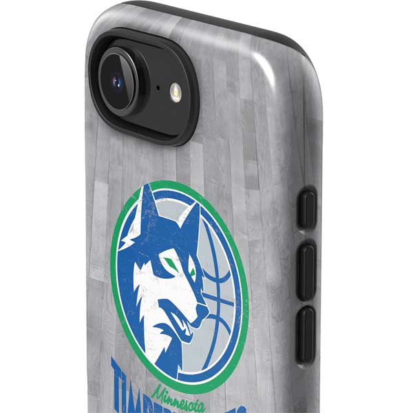 NBA Minnesota Timberwolves Hardwood Classics iPhone 16e Impact Case