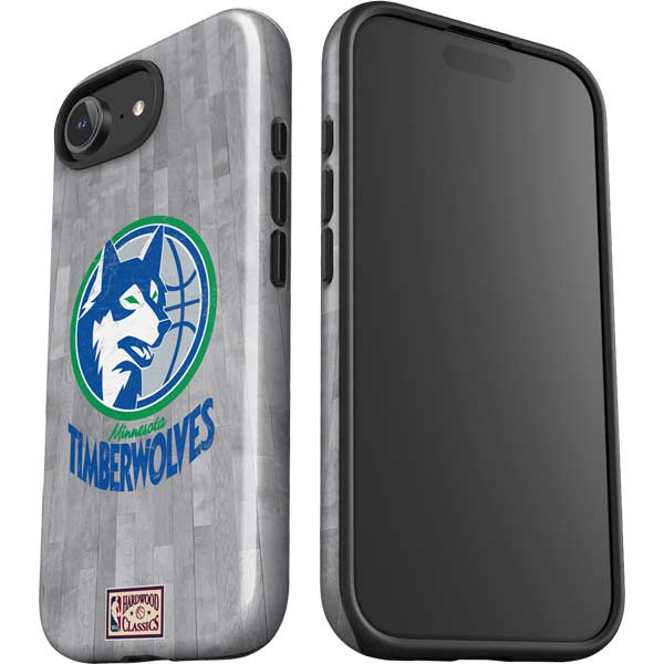 NBA Minnesota Timberwolves Hardwood Classics iPhone 16e Impact Case