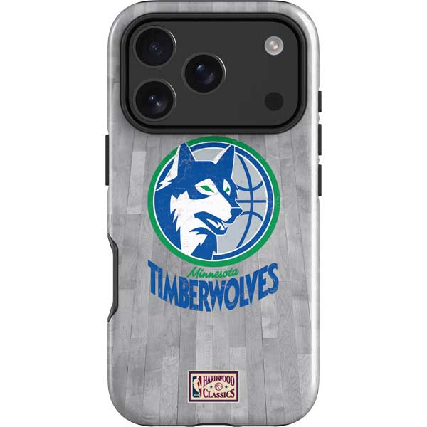 NBA Minnesota Timberwolves Hardwood Classics iPhone 17 Pro Max Impact Case