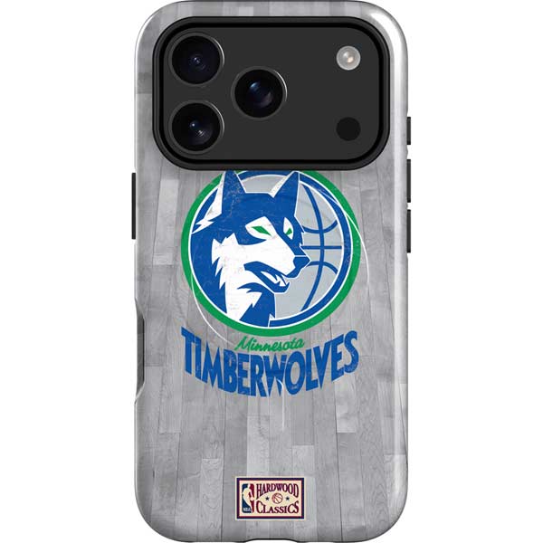 NBA Minnesota Timberwolves Hardwood Classics iPhone 17 Pro Max Magsafe Impact Case