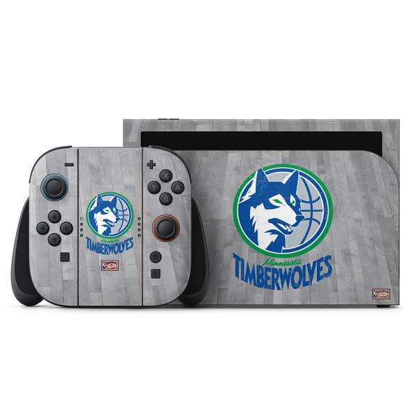NBA Minnesota Timberwolves Hardwood Classics Nintendo Skins