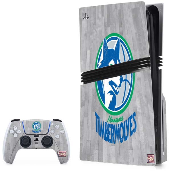 NBA Minnesota Timberwolves Hardwood Classics PlayStation PS5 Skins