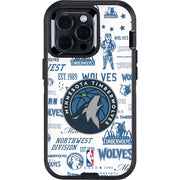 NBA Minnesota Timberwolves Historic Blast Otterbox Defender iPhone Skin