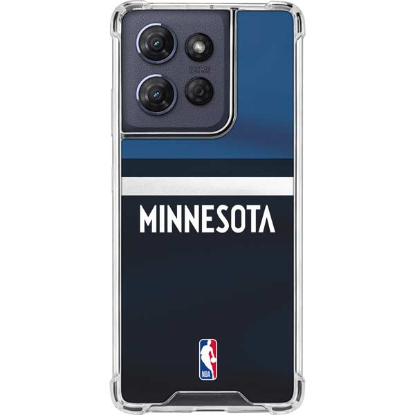 NBA Minnesota Timberwolves Jersey Moto G Stylus 5G (2025) Clear Case