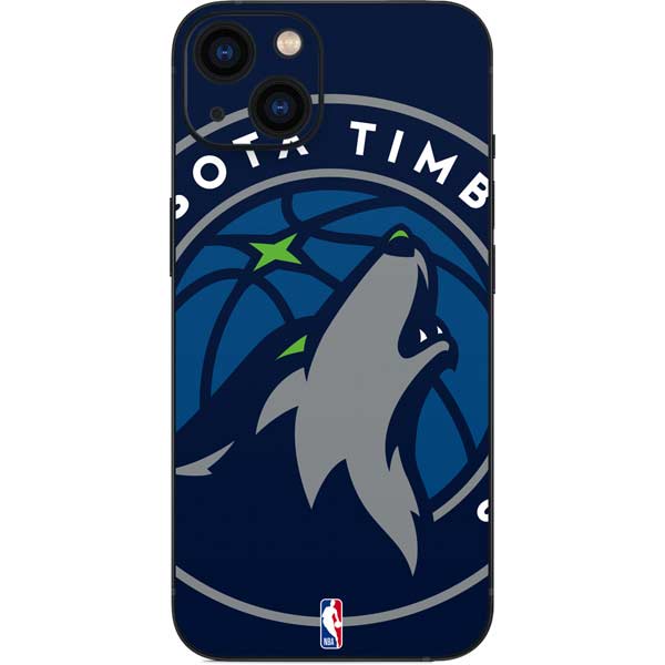 NBA Minnesota Timberwolves Large Logo iPhone Skins