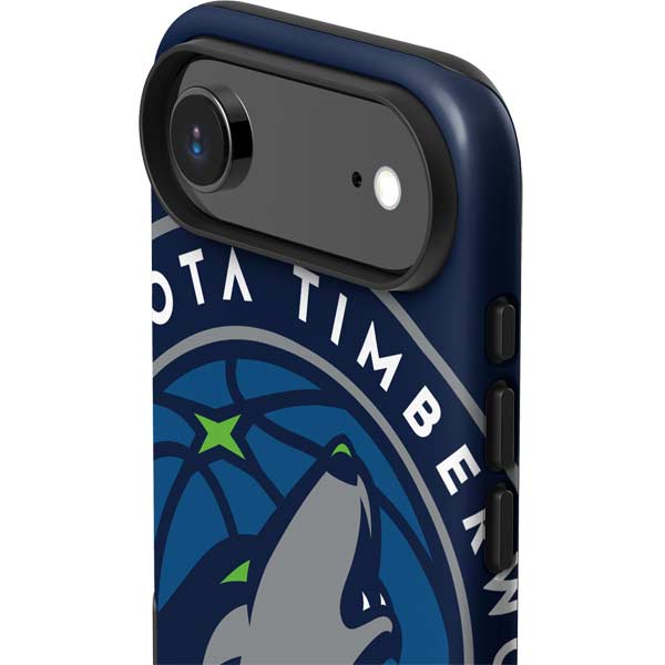 NBA Minnesota Timberwolves Large Logo iPhone 17 Air Impact Case
