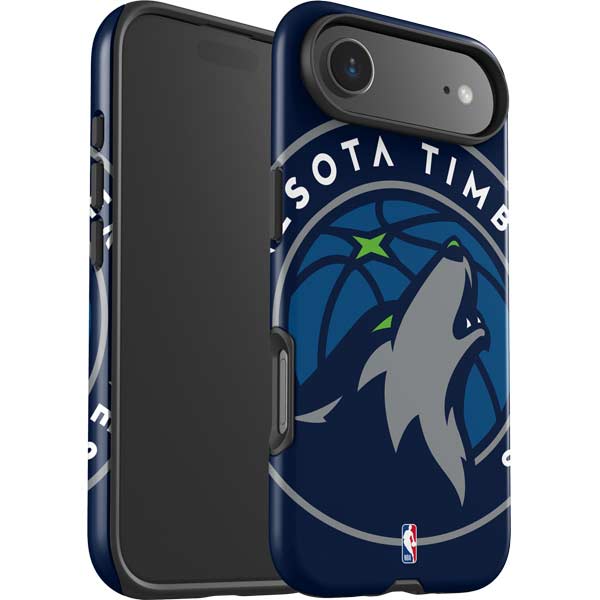 NBA Minnesota Timberwolves Large Logo iPhone 17 Air Impact Case