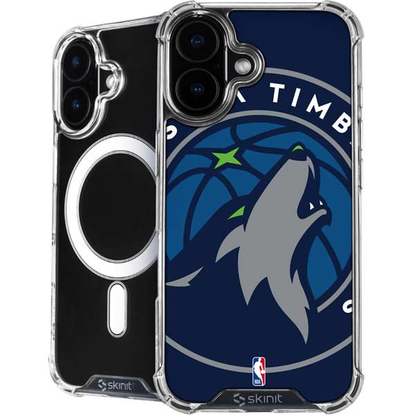 NBA Minnesota Timberwolves Large Logo iPhone 17 MagSafe Case